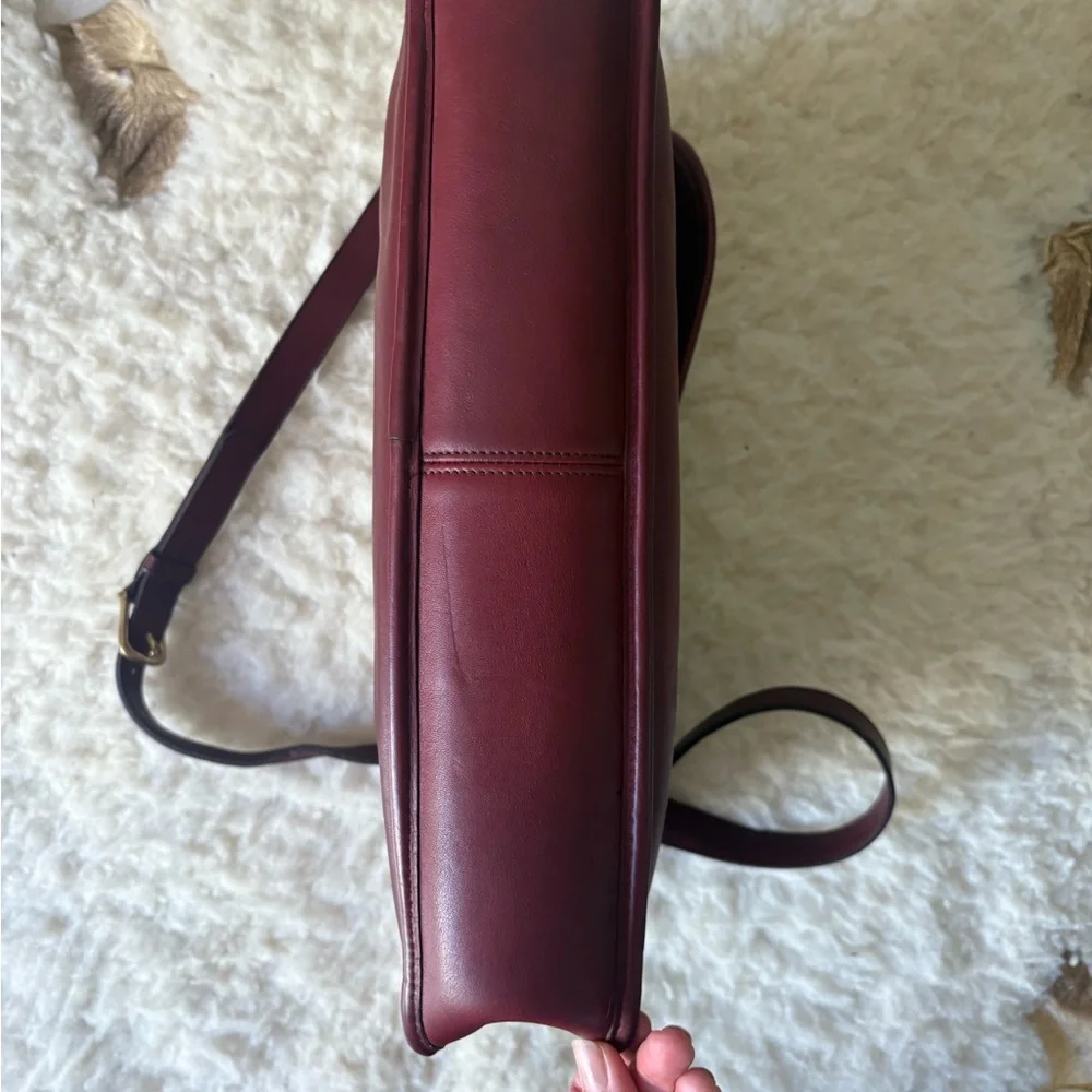 🍷Vintage Coach - Lexington briefcase in Burgundy - 5265 - USA made